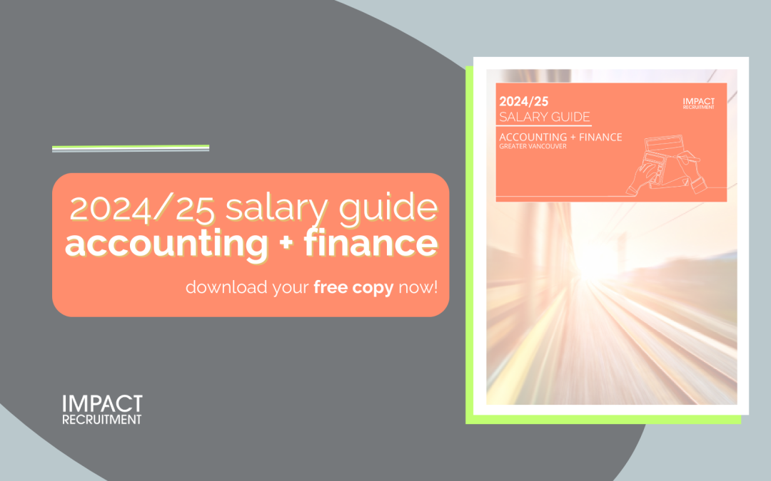 Salary trends shift: top-end salaries contract while lower-end compensation sees upward adjustments, Impact Recruitment 2024/25 Accounting + Finance Salary Guide shows