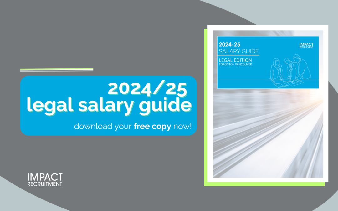 Following new legislation, salaries for junior employees are on the rise, while compensation for lawyers at a standstill, Impact Recruitment 2024/25 Legal Salary Guide Shows