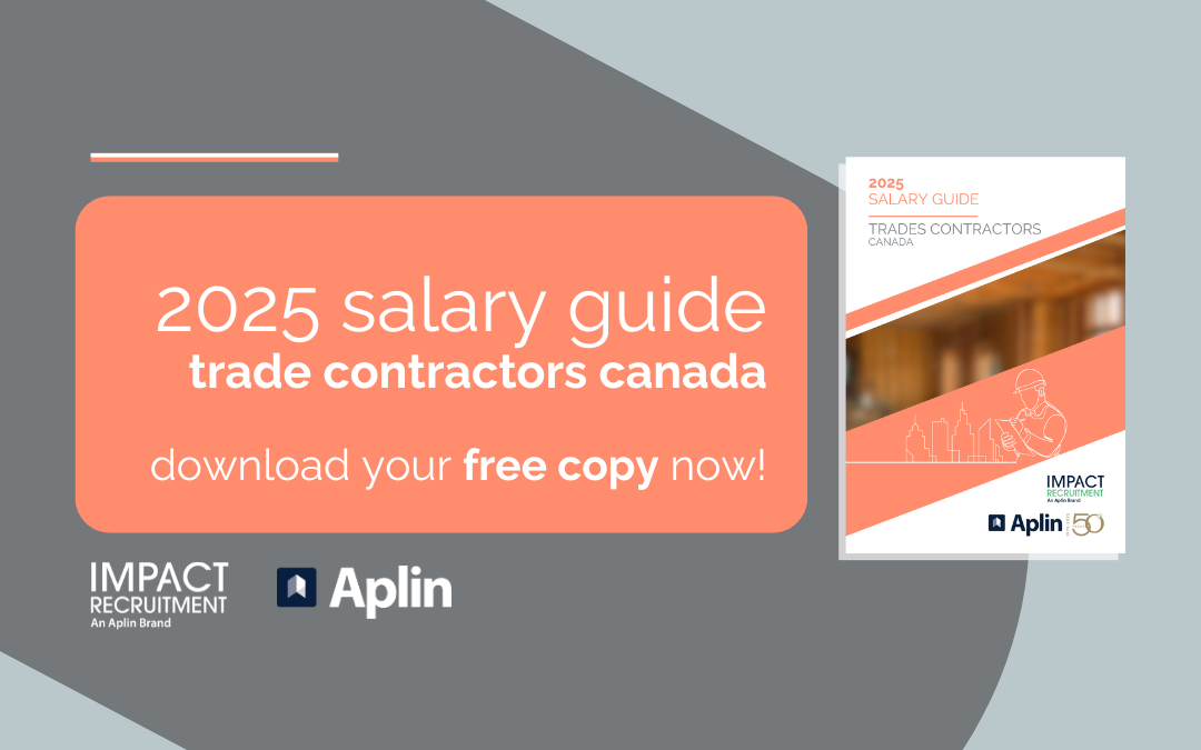 impact trades salary guide 2025