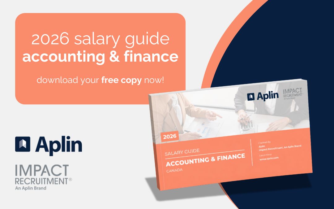 Impact salary guide accounting finance 2026